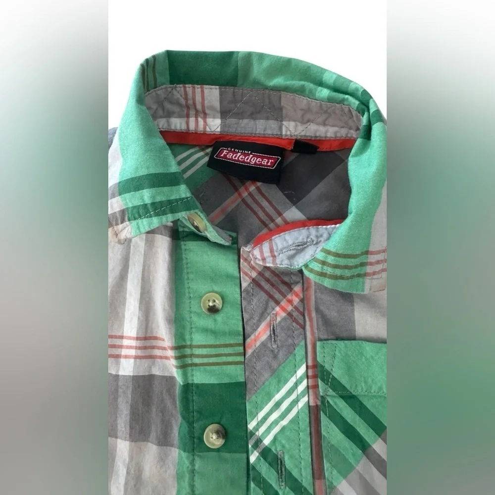 Carter's Kids  Shirt and faded gear shirt